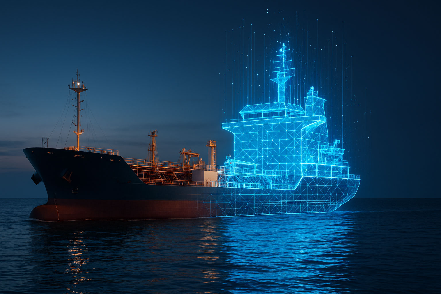 دوقلو دیجیتال در صنایع دریایی: مفاهیم، کاربردها و چالش‌ها